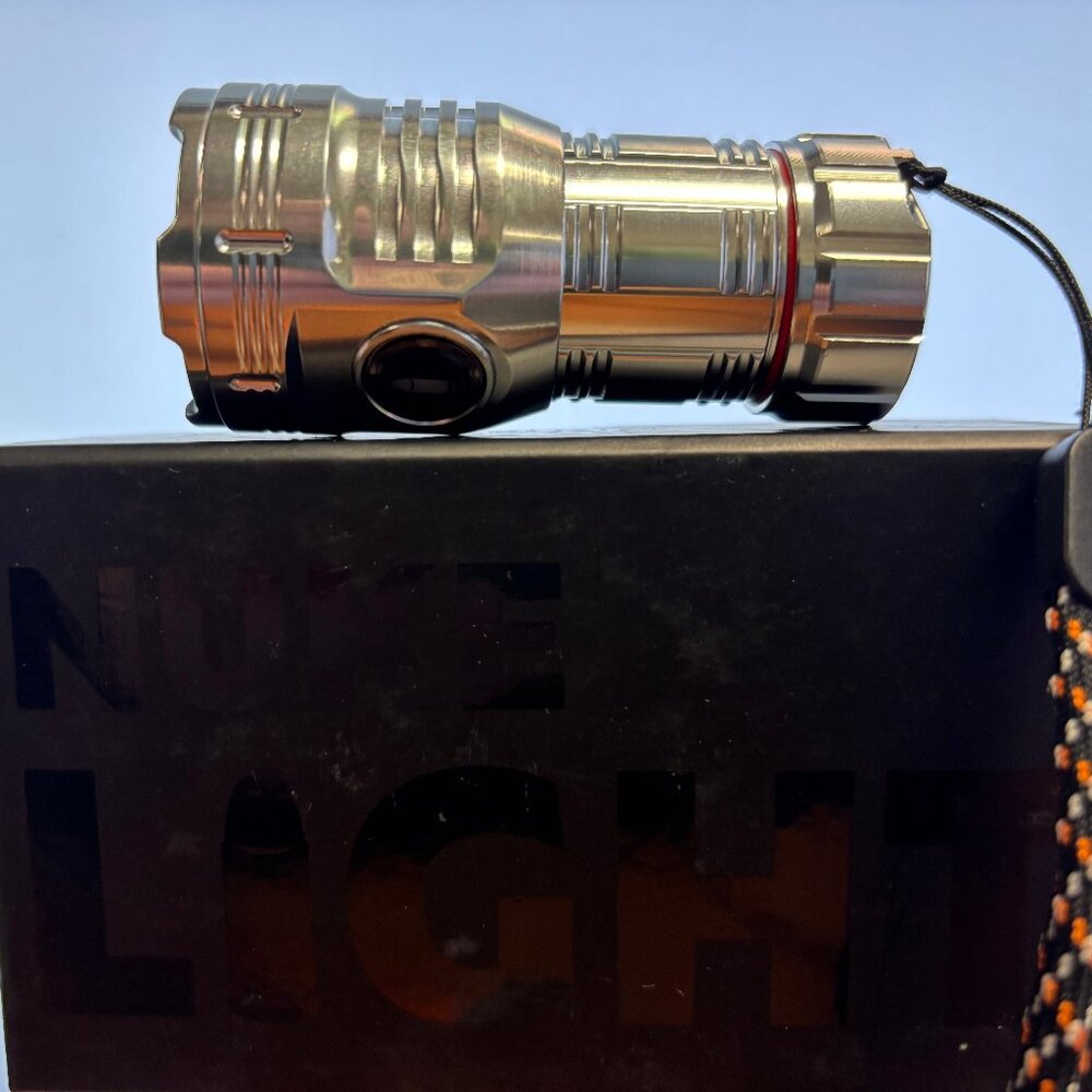 Nuke Light, 3,100+ lumens, Chrome, New